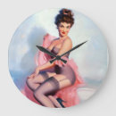 Suche nach hübsch in rosa wanduhren Retro