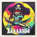 Recherche de jolly roger dessous de verres Croisé