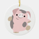 Recherche de porc drôle ornements Dessin