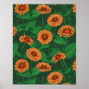 Suche nach grün und orange poster Blume