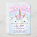 Suche nach unicorn birthday einladungen Einhorngeburtseinladung