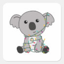 Recherche de koala noël autocollants Enfants