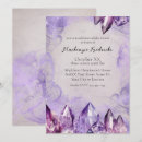 Recherche de améthyste invitations Aquarelle