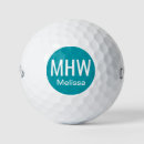 Recherche de turquoise golf balles Monogrammé