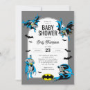 Recherche de superhero baby shower invitations Batman