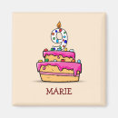 Recherche de de gâteau refrigérateur magnets Girl