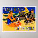 Suche nach venedig strand poster Vintag