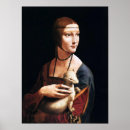 Recherche de renaissance portrait posters Dame avec une hermine