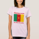 Recherche de le cameroun tshirts Drapeau