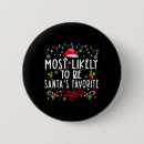 Recherche de le chat le plus drôle badges Joyeux noël