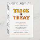 Suche nach trick or treat einladungen Orange