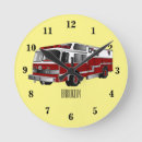 Recherche de des véhicules à moteur horloges Camion à incendie