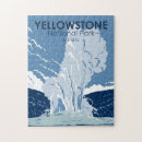 Recherche de vieux puzzles Parc national de yellowstone