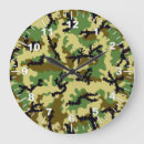 Recherche de motif de camouflage horloges Transparent
