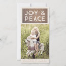 Recherche de paix et joie cartes postales Vintage