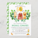 Recherche de beer anniversaire invitations Shamrock
