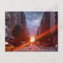 Recherche de coucher soleil cartes postales New york