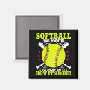 Recherche de softball magnets Entraîneur