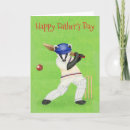 Recherche de cricket vœux cartes Papa