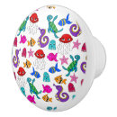 Recherche de hippocampes boutons et poignées de porte Océan