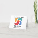 Recherche de logo remerciements cartes Professionnel