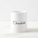 Recherche de lignes noires tasses Pour eux