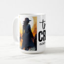 Recherche de mystère tasses Typographie