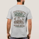Recherche de cafe racer tshirts Motard