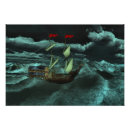 Recherche de mer orageuse posters Éclair