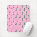 Recherche de conception tapis souris Monogramme