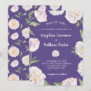 Recherche de violet foncé mariage invitations Tendance