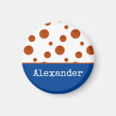 Suche nach personalisierter basketball magnete Orange