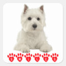 Suche nach west highland white terrier aufkleber Hund