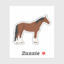 Recherche de mustang autocollants Équitation