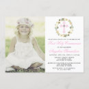 Recherche de confirmation fille cartes invitations Floral