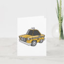 Recherche de taxi jaune vœux cartes Transport