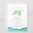 Recherche de tortues invitations Océan