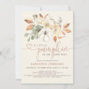 Recherche de de bébé de citrouille invitations Feuilles d'automne