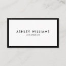 Recherche de vêtements cartes visite Boutique