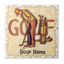Recherche de golf carreaux Golfeur