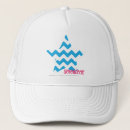 Recherche de aqua et blanc casquettes Zigzag