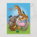 Recherche de escargot et chat cartes postales Animaux
