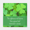 Recherche de shamrocks magnets Bénédiction