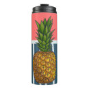 Recherche de ananas rose tasses Bleu