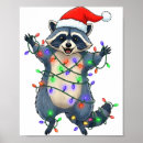 Suche nach lustiger waschbär poster Weihnachten