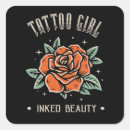 Recherche de tatouage style autocollants Maquillage