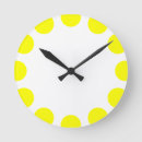 Recherche de jaune blanc horloges Simple