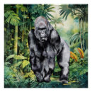 Recherche de gorille posters Cool