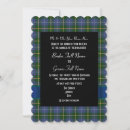 Recherche de motif tartan invitations Élégant
