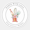 Recherche de ustensiles de cuisine autocollants Aquarelle